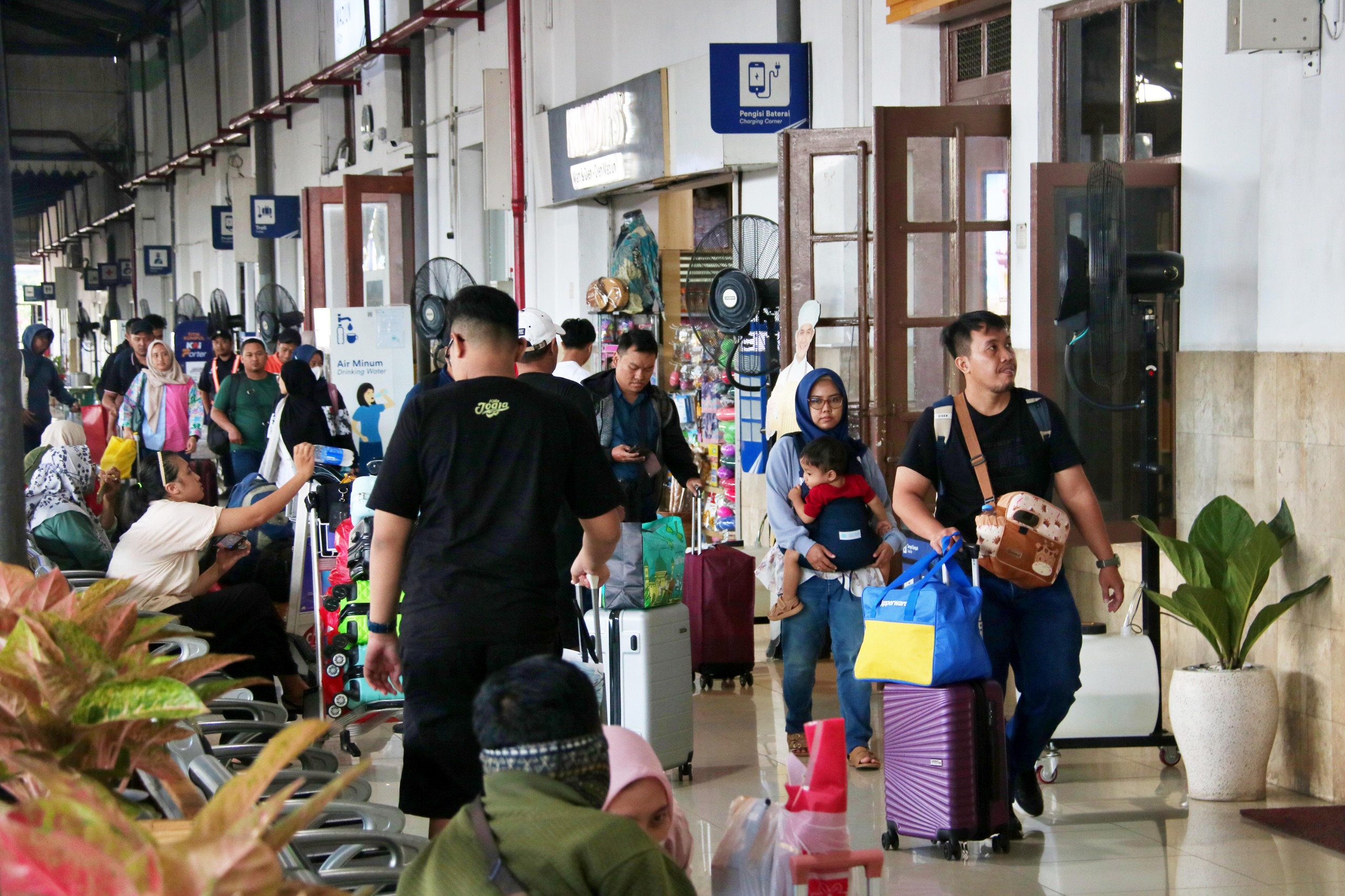 Lebaran Dua Hari, Penumpang Daop 7 Madiun Capai 31 Ribu
