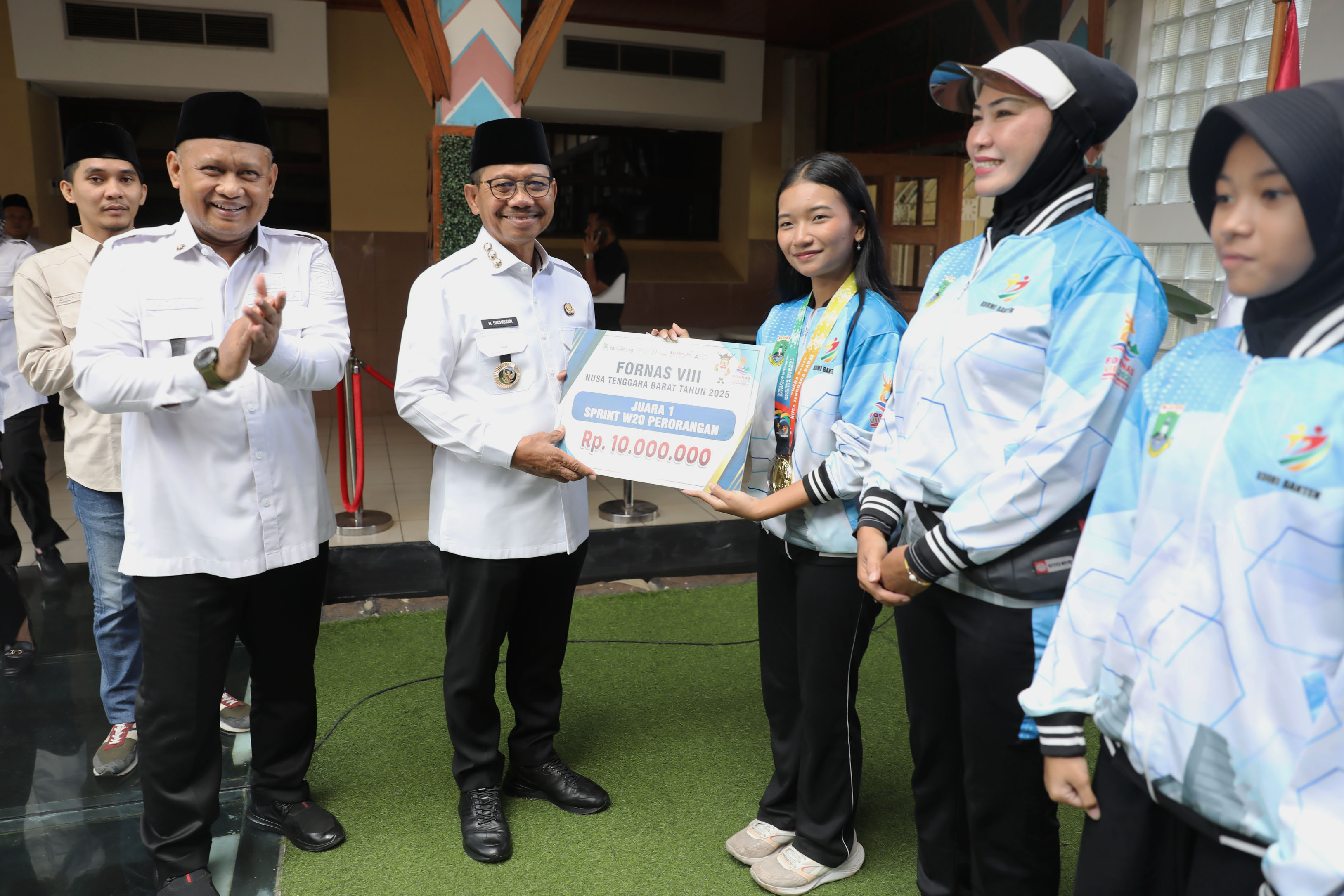Pemkot Tangerang Berikan Bonus Atlet Berprestasi di Ajang Fornas