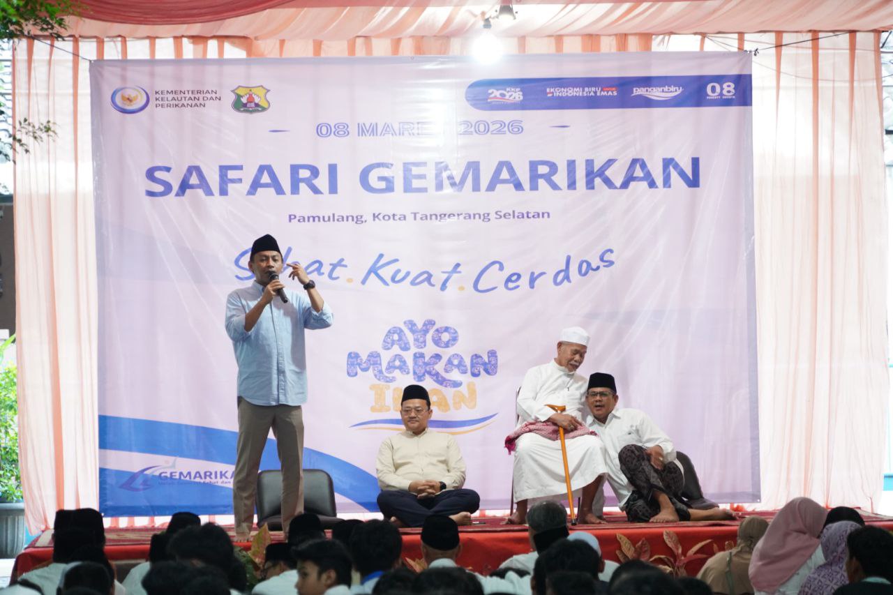 Stafsus Kementerian Kelautan dan Perikanan Ajak Warga Gemar Makan Ikan