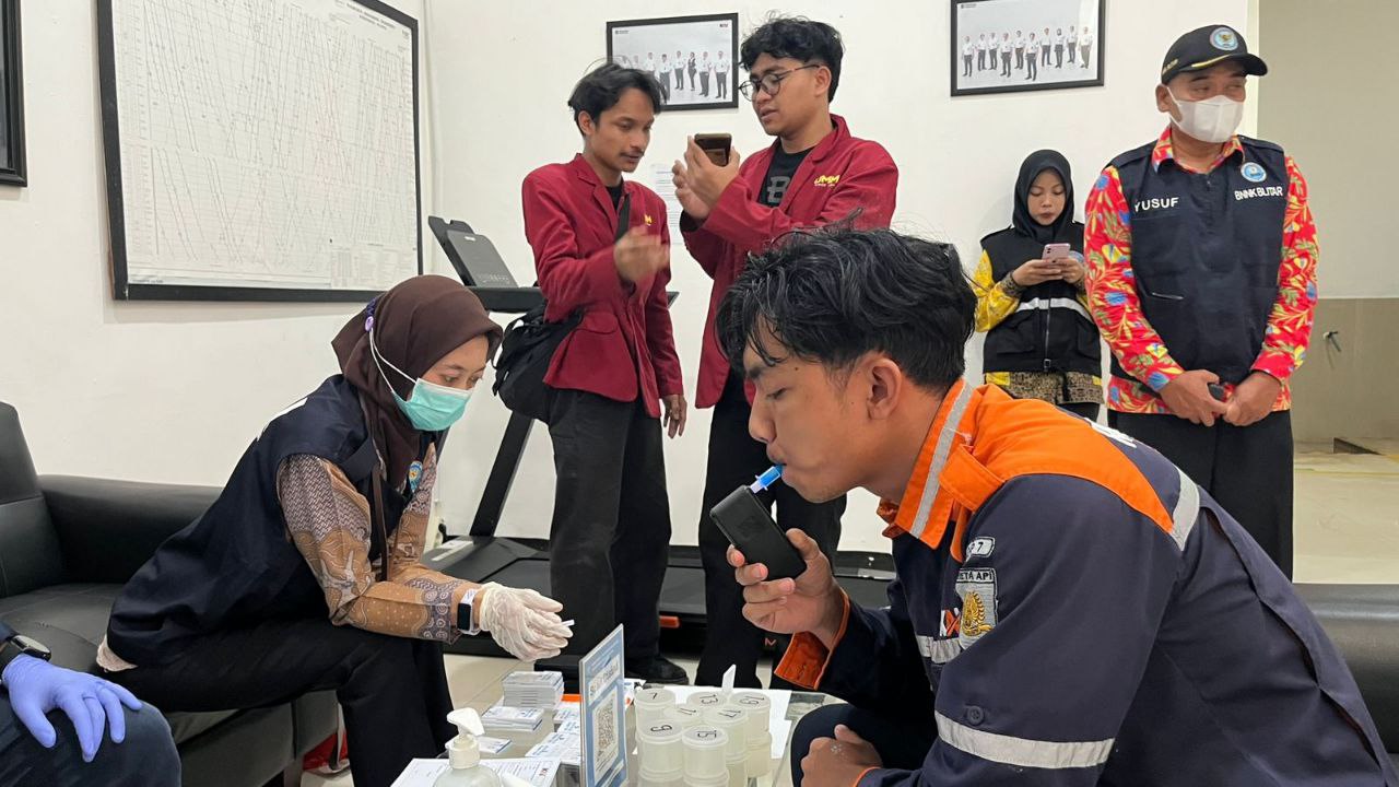 Jelang Angkutan Lebaran, KAI Daop 7 Madiun Tes Kesehatan Petugas