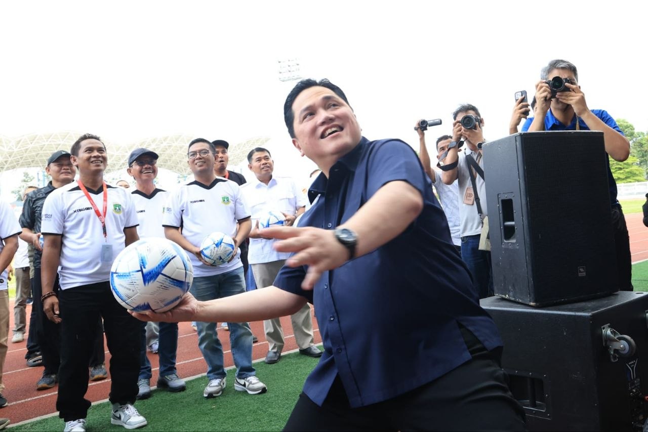 Andra Soni dan Erick Thohir Resmi Buka Liga Empat