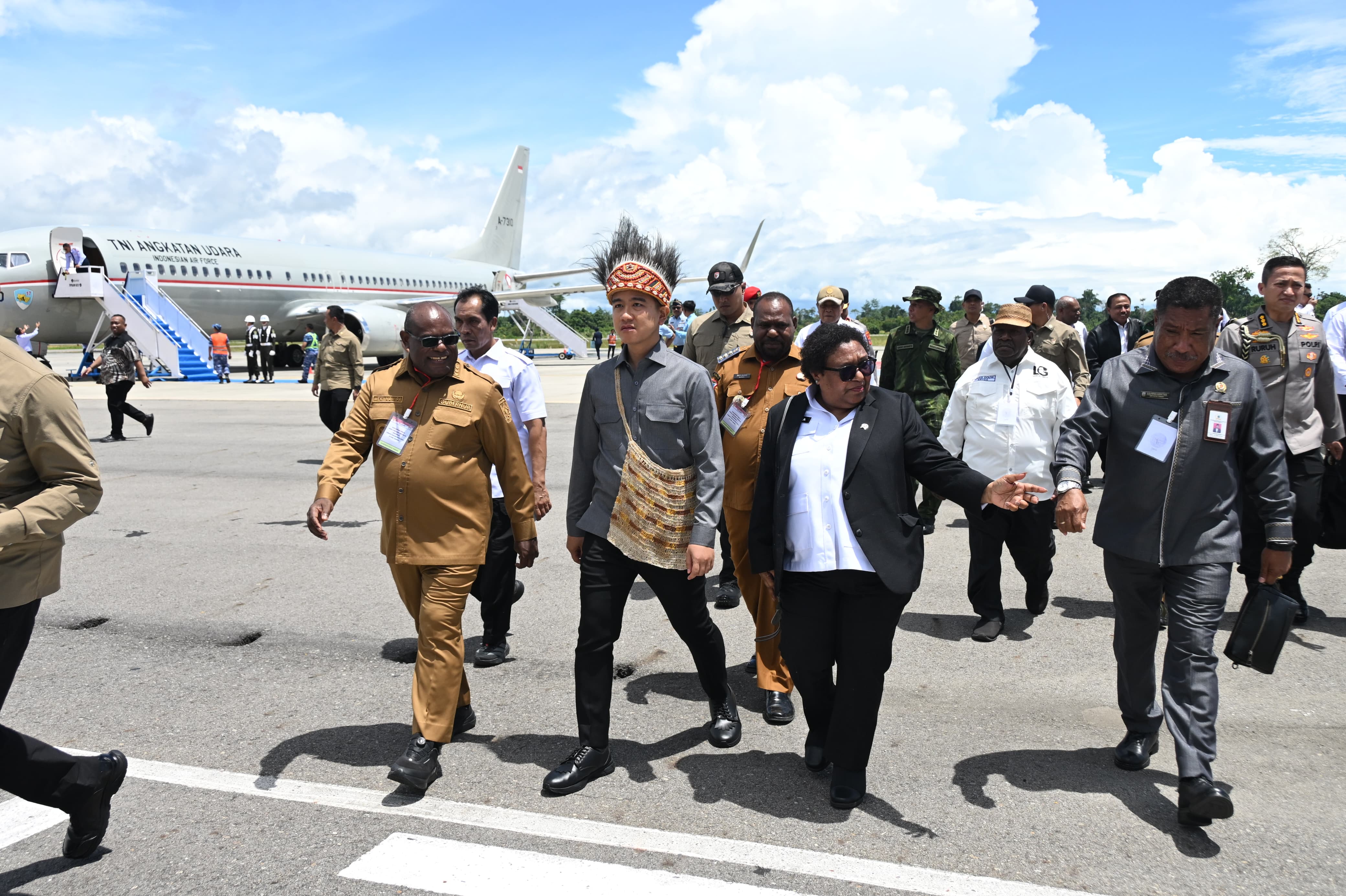 Wapres Tinjau Pengembangan Bandara Nabire Papua Tengah