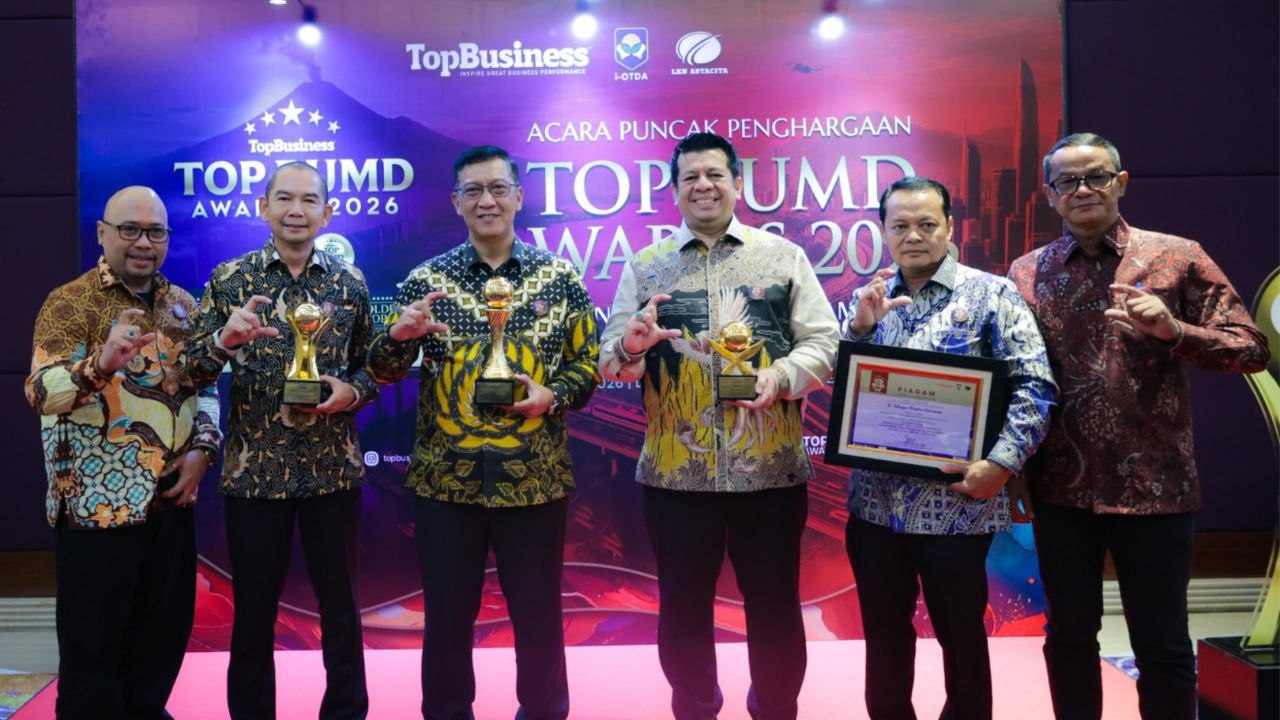 Pemkot Tangsel Borong Penghargaan TOP BUMD Awards 2026