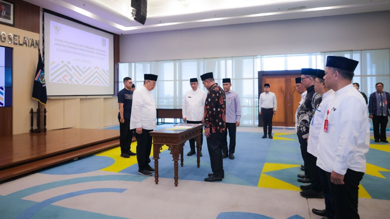 Benyamin Lantik 6 Pejabat, 5 Promosi 1 Rotasi