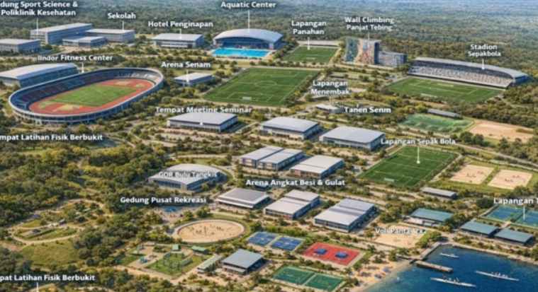 Bogor Bangun Sport Center 500 Hektare Terbesar di Dunia