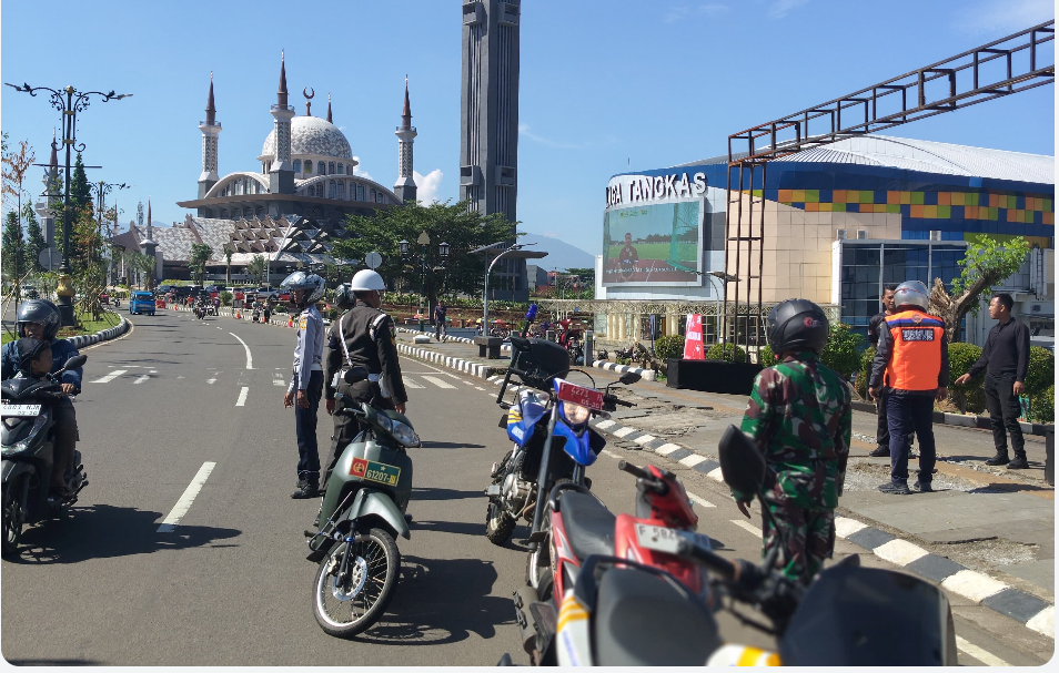 Dishub Bogor Tertibkan Parkir Liar Pakansari Saat CFD