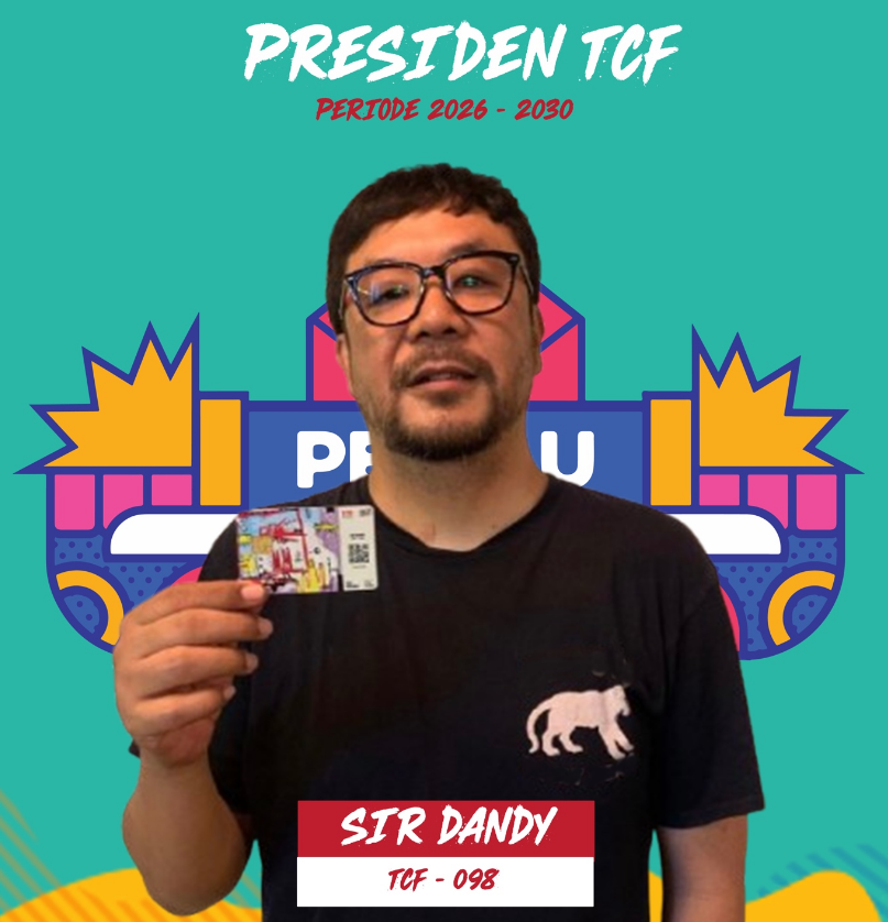 Sir Dandy Terpilih Presiden TCF Tangsel Periode 2026-2030